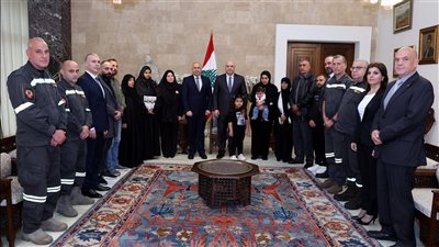 عون معزّياً شهداء الدفاع المدني: استهداف المسعفين انتهاك صارخ وعلى الحرب أن تنتهي سريعاً