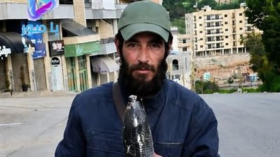 إرتقاء الشاب شربل عساف، العامل في مجال الدليفري في النبطية، جراء الغارة التي استهدفت مدينة النبطية 