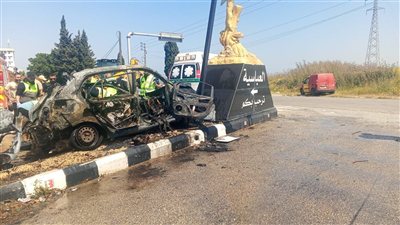 المعلومات الاولية لفرق الاسعاف في برج رحال تفيد بإرتقاء 3 مواطنين في الغارة التي استهدفت سيارة على طريق البلدة