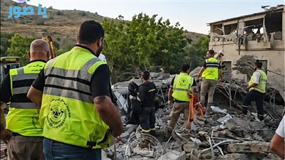 بدياس: جرحى في غارة والبحث مستمر عن مفقود ونفي سقوط قتلى حتى الآن