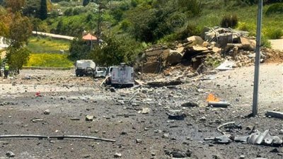 الطيران اغار على نقطة اسعافية للهيئة في منطقة مفرق عين المزراب