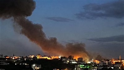 غـارة استهدفت ساحة بلدة العباسية منذ قليل