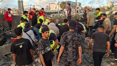 ارتقاء 4 مواطنين وجريحين في الحصيلة النهائية للغارة التي استهدفت المنزل في الارض الزراعية على طريق الجميزات في صور