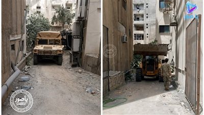 الجيش اللبناني يفكّك صاروخاً لم ينفجر تحت مبنى سنتر بزيع في صور بعد 3 أيام من الغارة