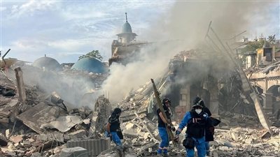ارتقـاء مواطنين في الــغارة على حي السراي في النبطية