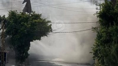 تعرض فريق جمعية الرسالة للاسعاف الصحي - دير قانون النهر لغارة اثناء قيامهم بواجبهم الاسعافي