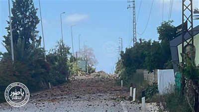 غارة قطعت الطريق بين برج الشمالي والبازورية
