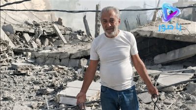ابن بلدة انصار فوزي النمر  يعاين عمرًا كاملًا سقط دفعةً واحدة تحت الركام