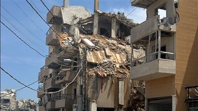 غارة على محيط مفرق معركة - محيط مستشفى حيرام استهدفت مبنى كان قد تم انذاره قبل يومين ولم يستهدف في حينها