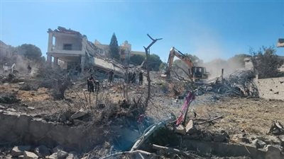 ارتـقاء مواطنين وعدد من الجرحى من عائلةٍ واحدة جرّاء الغـارة على بلدة باريش