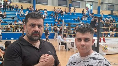 يوسف زيعور من عربصاليم يتوّج بذهبية بطولة لبنان العامة للـMMA وكأس عيد الجيش