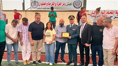اتحاد شباب عكار يحتفل بعيد الجيش الـ81 ويكرّم العماد رودولف هيكل بكأس الوفاء