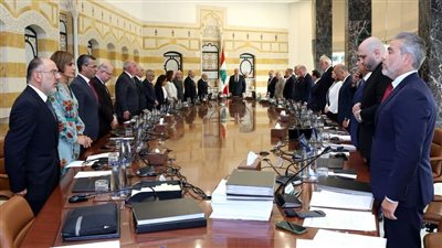الرئيس عون أبلغ مجلس الوزراء بإحراز تقدّم إيجابي في مفاوضات روما في مسألتَي الحدود والأسرى