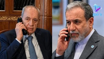 الرئيس بري شكر عراقجي على وقوف إيران إلى جانب لبنان
