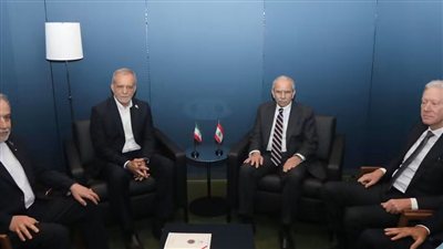 الرئيس سلام يلتقي الرئيس بزشكيان بحضور وزيري الخارجية رجي وعراقجي